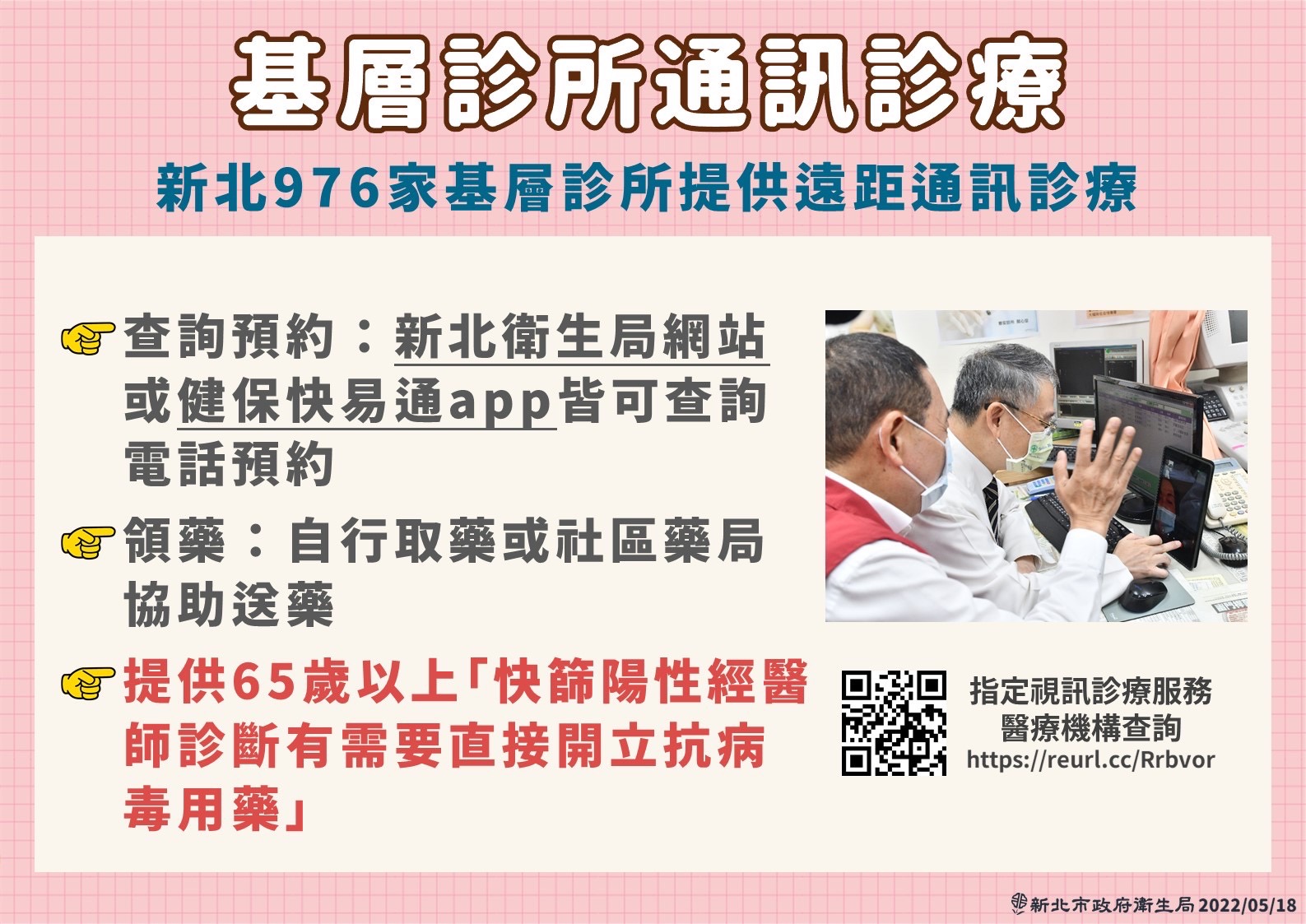 基層診所通訊診療醫療機構